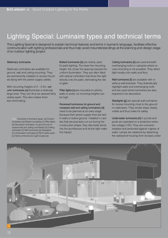 licht.wissen 编号 15 "Good 户外照明 for the 家居 " 第 12 页