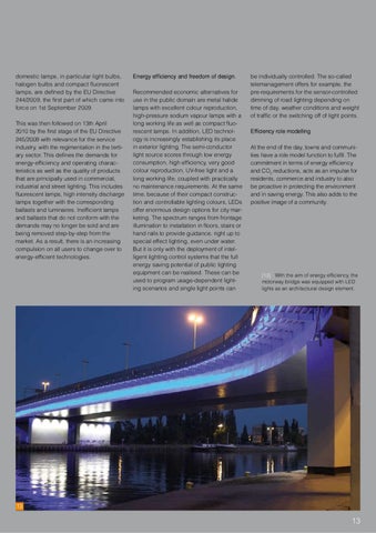 licht.wissen 编号 16 "City Marketing with 灯饰 " 第 13 页