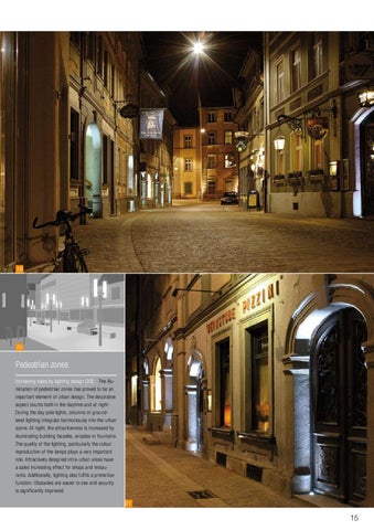 licht.wissen 编号 16 "City Marketing with 灯饰 " 第 15 页