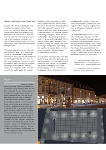 licht.wissen 编号 16 "City Marketing with 灯饰 " 第 17 页