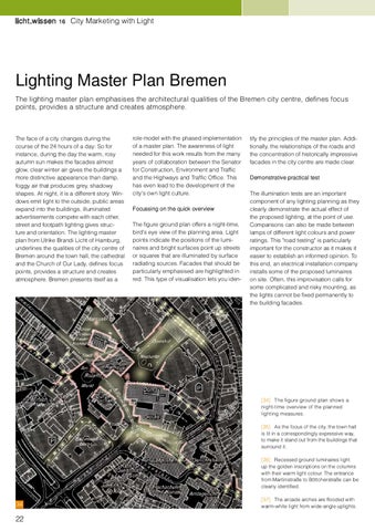 licht.wissen 编号 16 "City Marketing with 灯饰 " 第 22 页