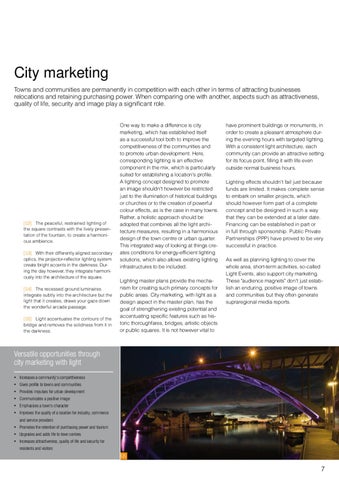 licht.wissen 编号 16 "City Marketing with 灯饰 " 第 7 页