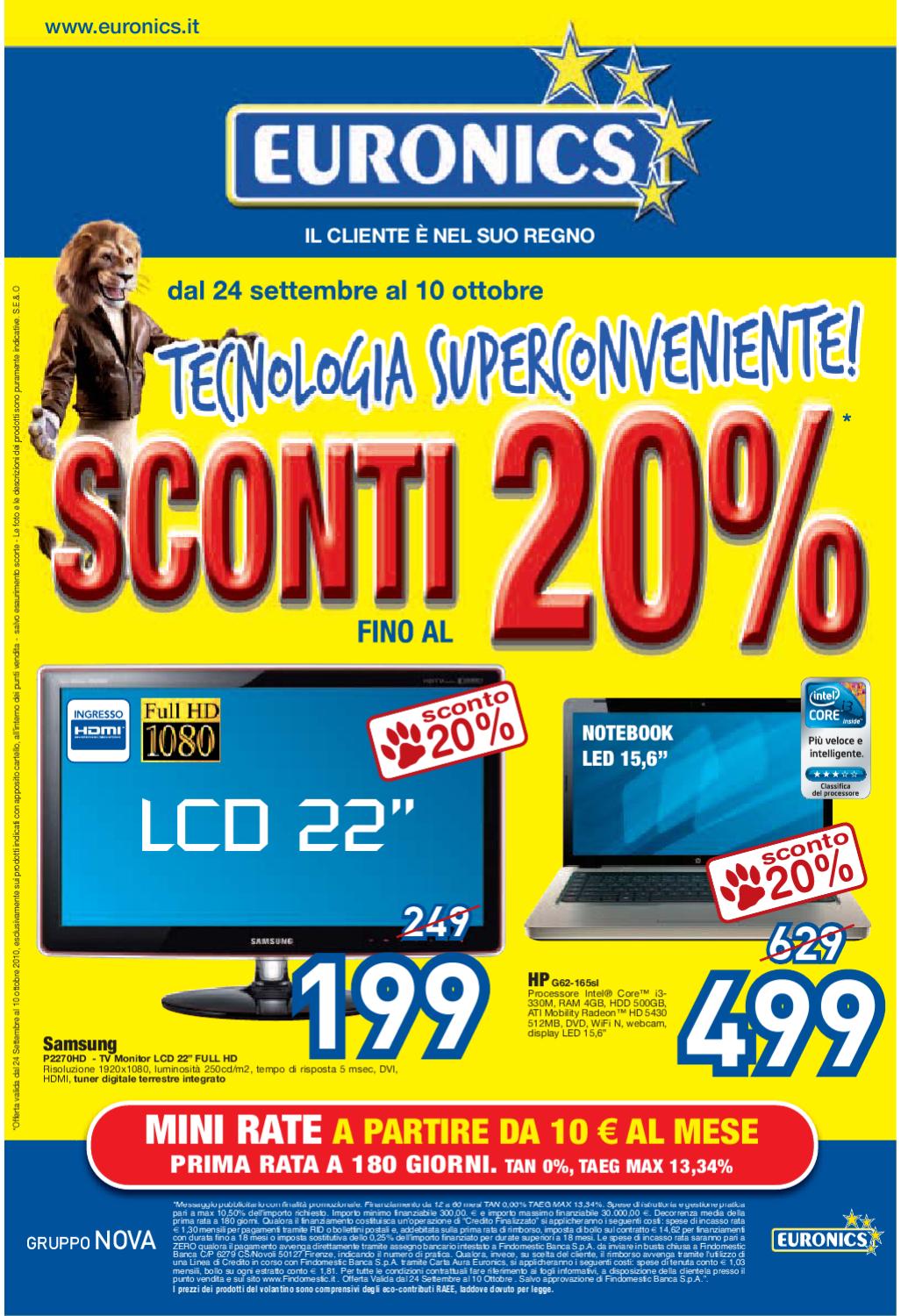 Volantino Nova by euronics italia spa Issuu