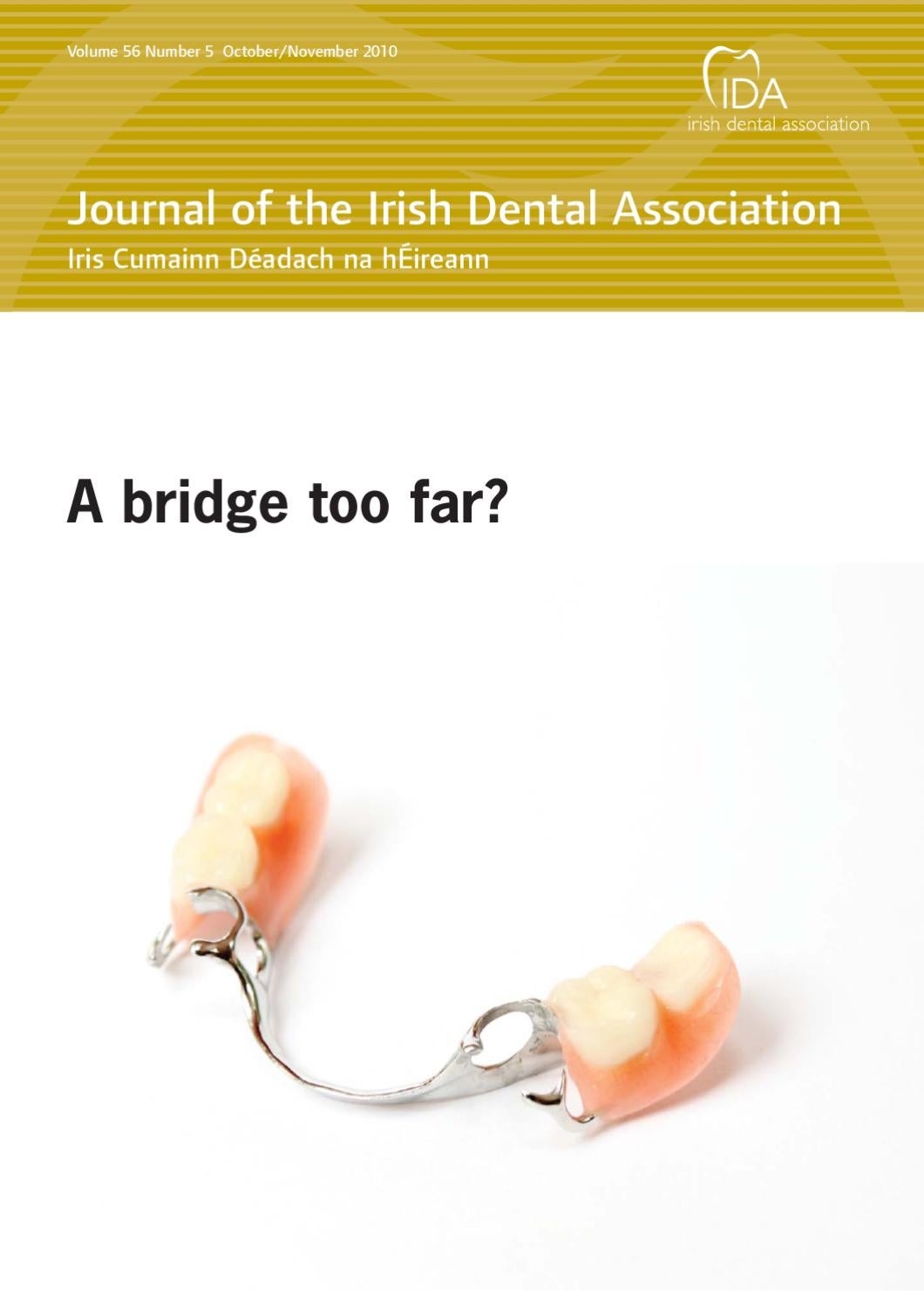 Journal of the Irish Dental Association October/November 2010 by Th!nk