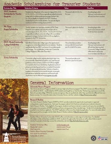 Title Transfer Illinois >> Academic Scholarships Southern Illinois University Title Transfer Illinois >> Academic Scholarships Southern Illinois University
