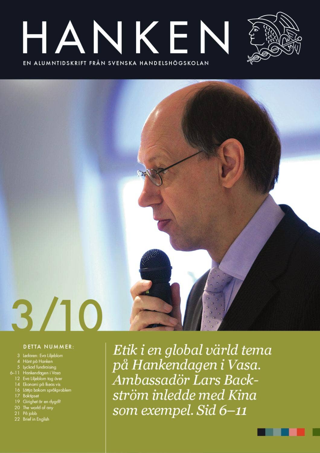 Prof. Hans Rasker Hanken #3 2010 by Hanken School of Economics - Issuu