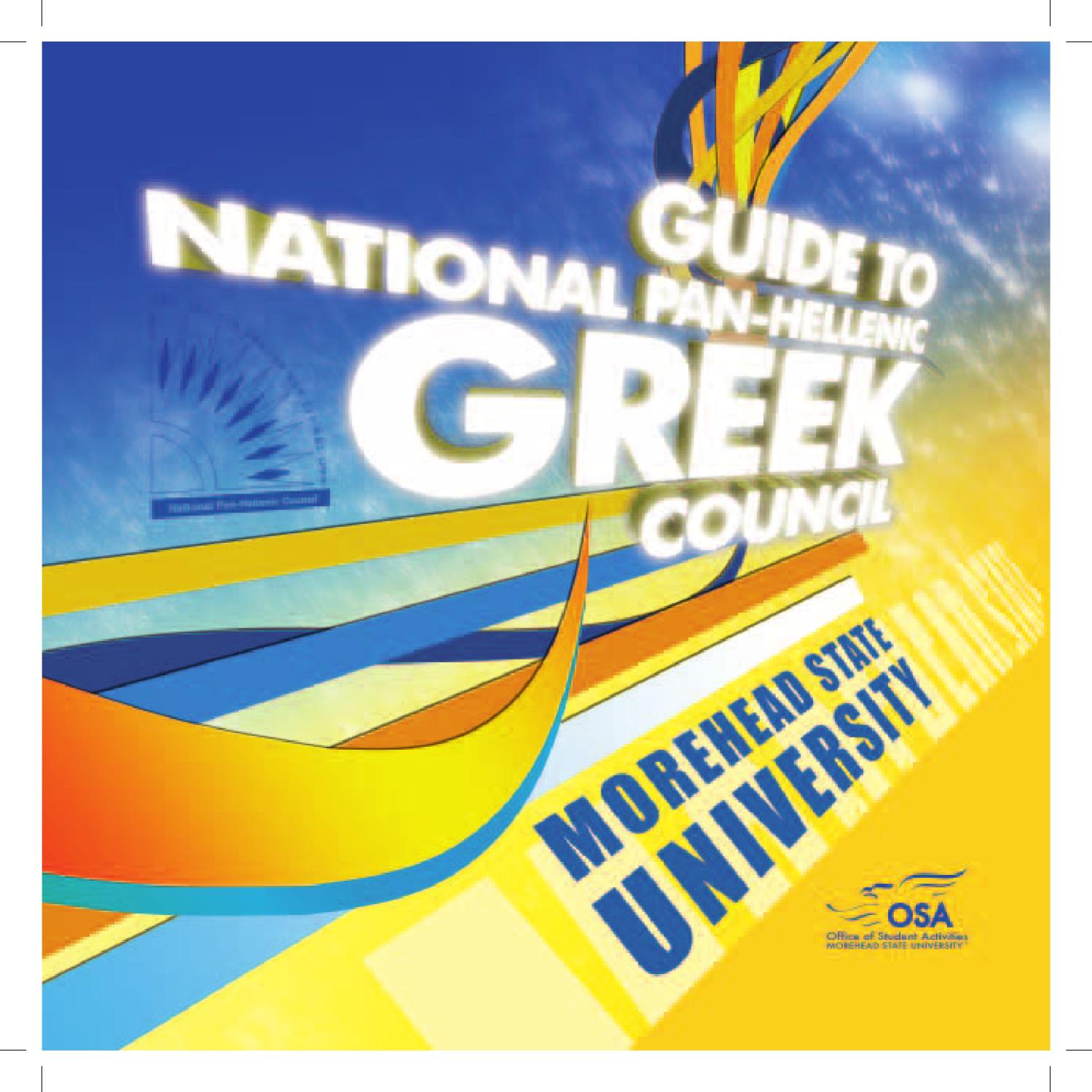 Nation Pan-Hellenic Council 2010 by Morehead State University - Issuu