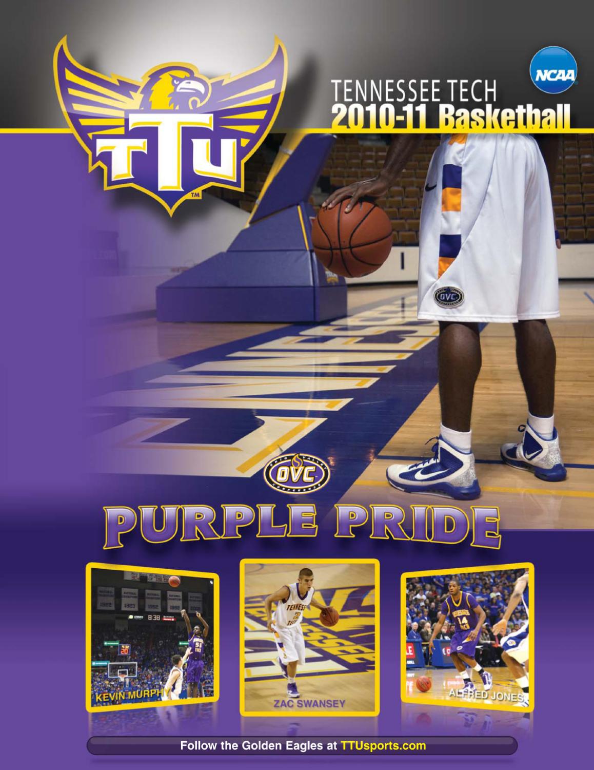 2010 11 Tennessee Tech Men s Basketball Media Guide By Tennessee Tech 