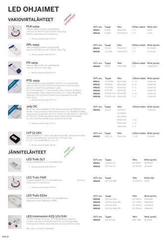 OEM International 灯饰目录 · http://www.hidealite.se/fi/images/stories/nyheter/kataloger/hidealite esite150510 第 10 页