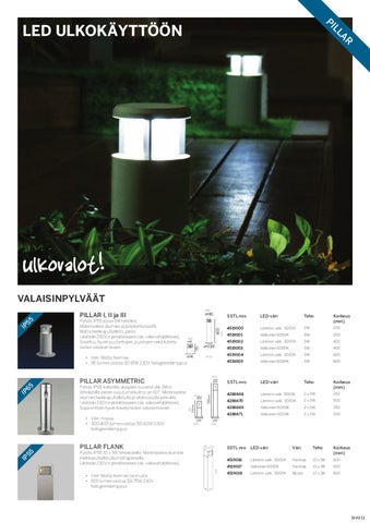OEM International 灯饰目录 · http://www.hidealite.se/fi/images/stories/nyheter/kataloger/hidealite esite150510 第 11 页