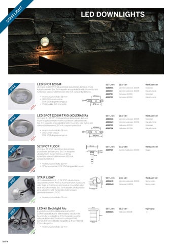 OEM International 灯饰目录 · http://www.hidealite.se/fi/images/stories/nyheter/kataloger/hidealite esite150510 第 4 页