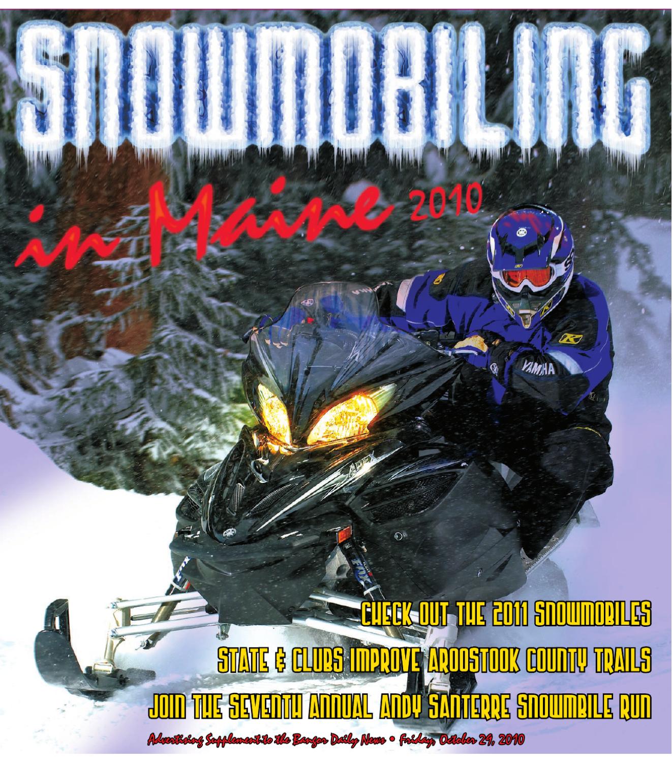 Snowmobiling in Maine 2010 by Bangor Daily News Issuu