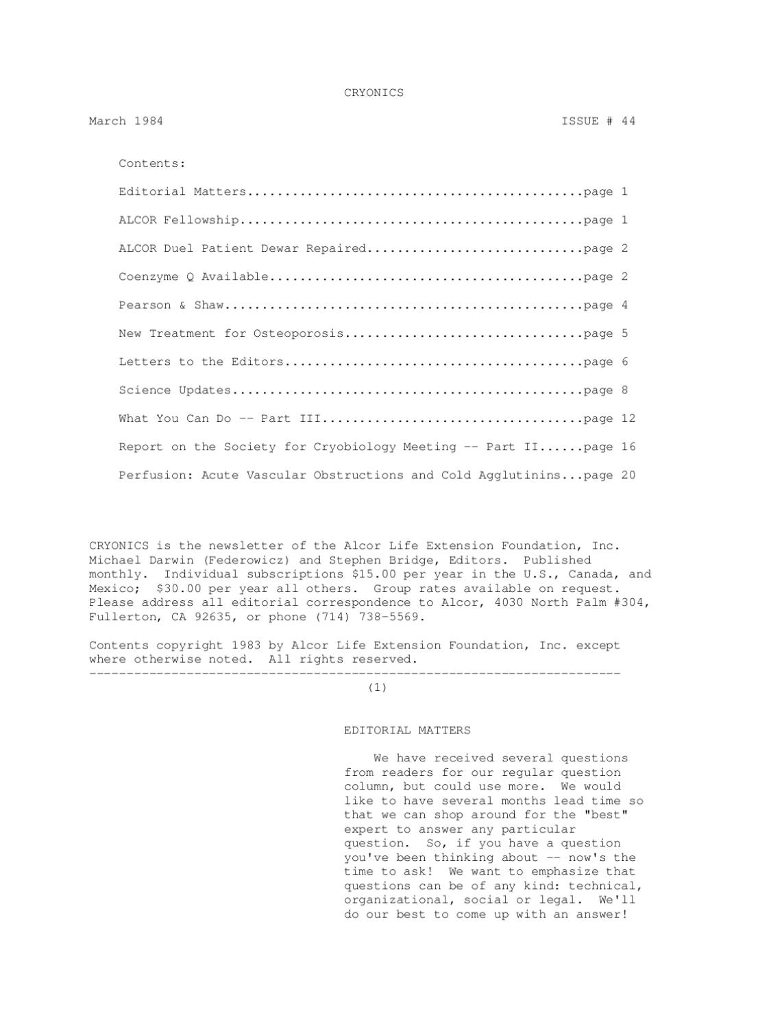 cryonics8403 by Alcor Life Extension Foundation Issuu