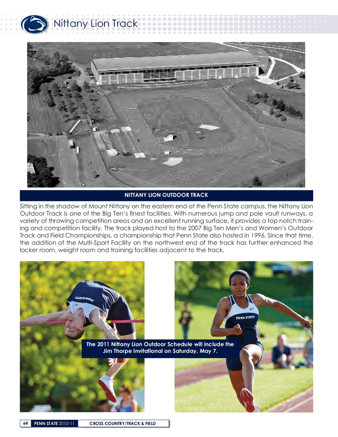 201011 Track and Field Media Guide by Penn State Athletics Issuu