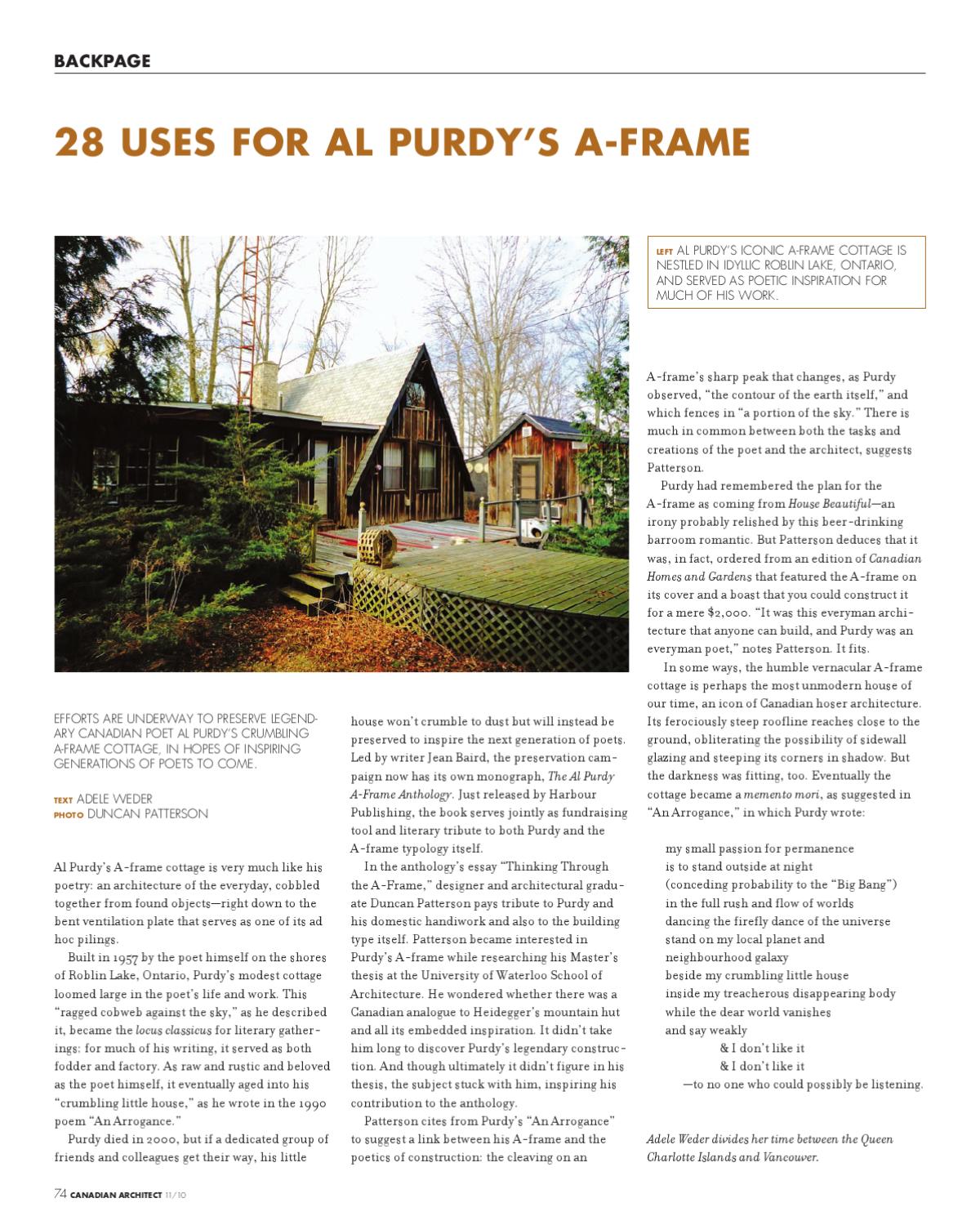 Canadian Architect November 2010 By Annex Business Media Issuu