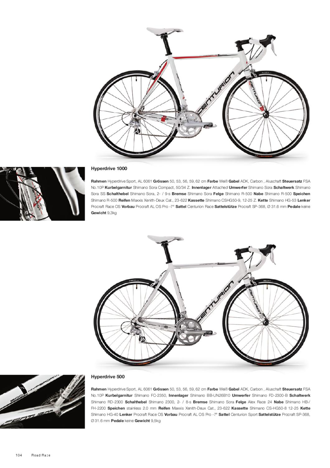 Centurion Bikes Katalog 2011 by MERIDA & CENTURION Germany GmbH Issuu