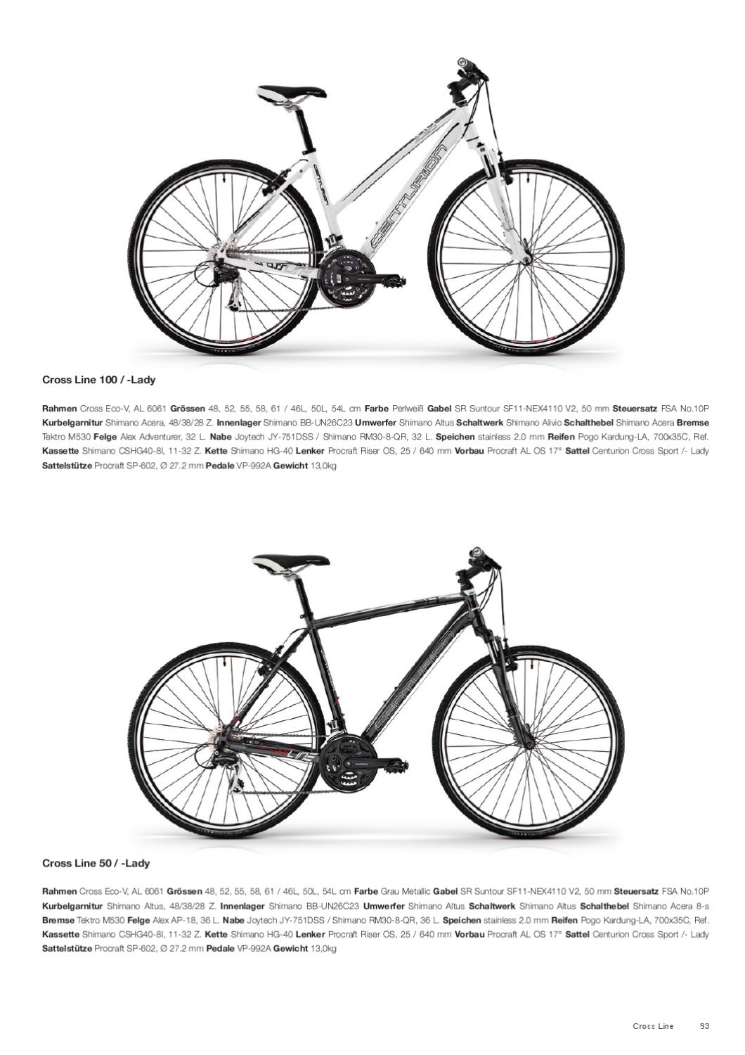 Centurion Bikes Katalog 2011 by MERIDA & CENTURION Germany GmbH Issuu