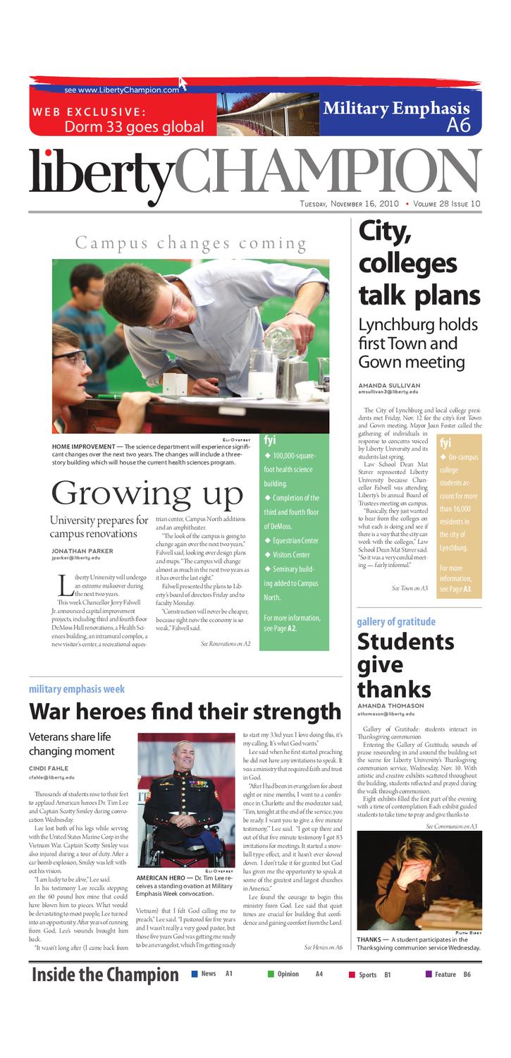 The Liberty Champion Nov 16 By Liberty Champion Issuu
