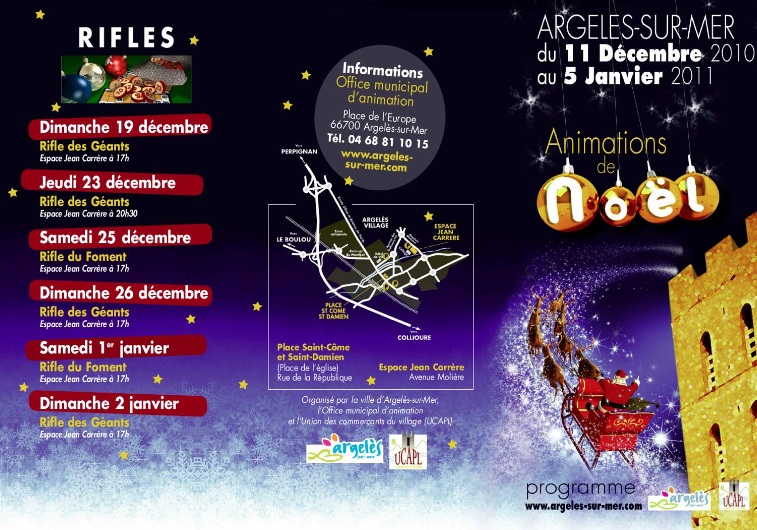 Les animations de Noël by Argelès-sur-Mer - Issuu