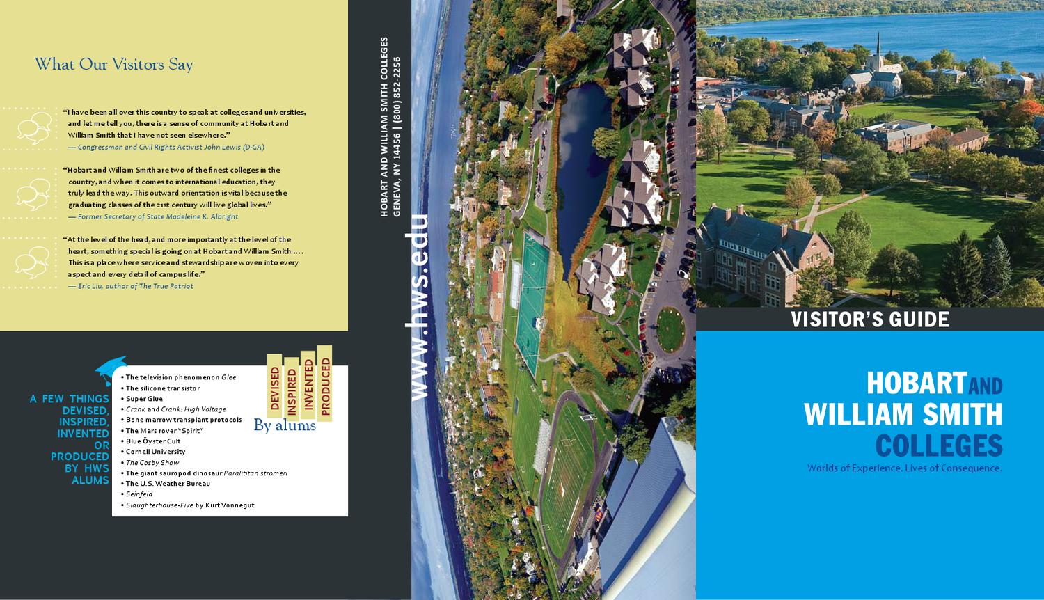 2011 Visitor's Guide by Hobart and William Smith Colleges Issuu