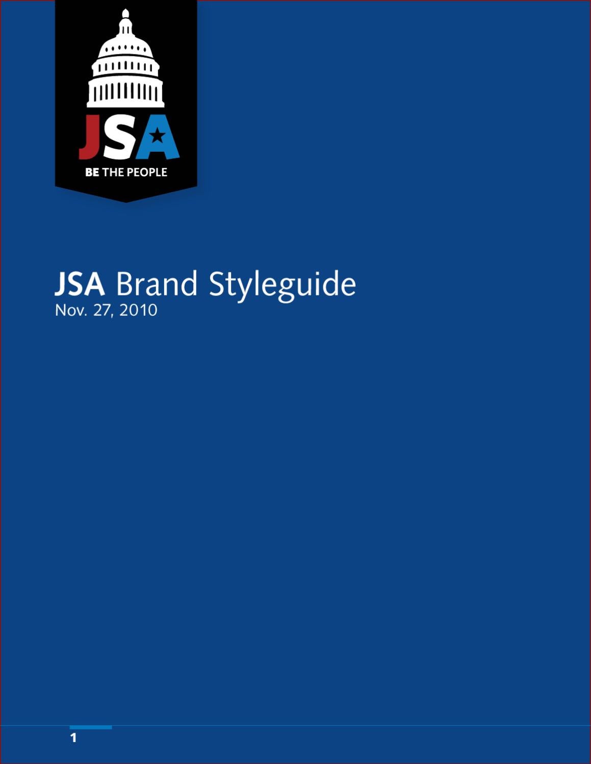 JSA Brand Style Guide by JSA Issuu
