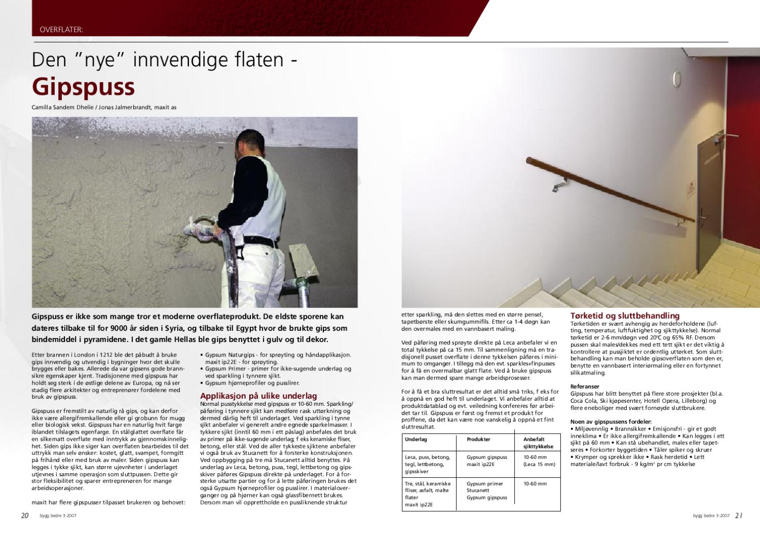 Gips vs arkrock - forskjell og sammenligning - 2020 - Blog