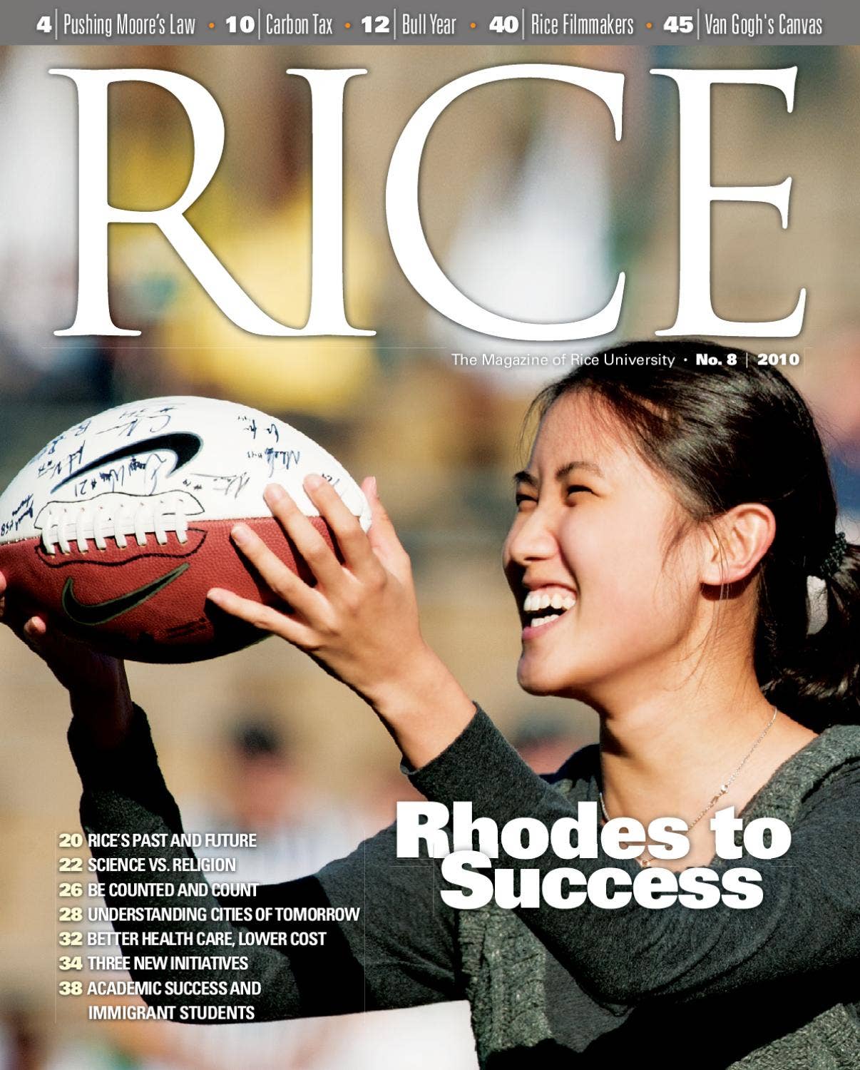 Rice Magazine Inner Page Rice Magazine Issue 8 by Rice University - Issuu
