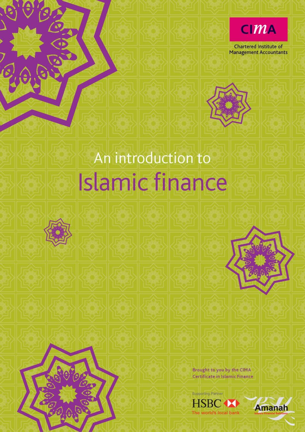 Introduction to Islamic finance by Chartered Institute of Management ...