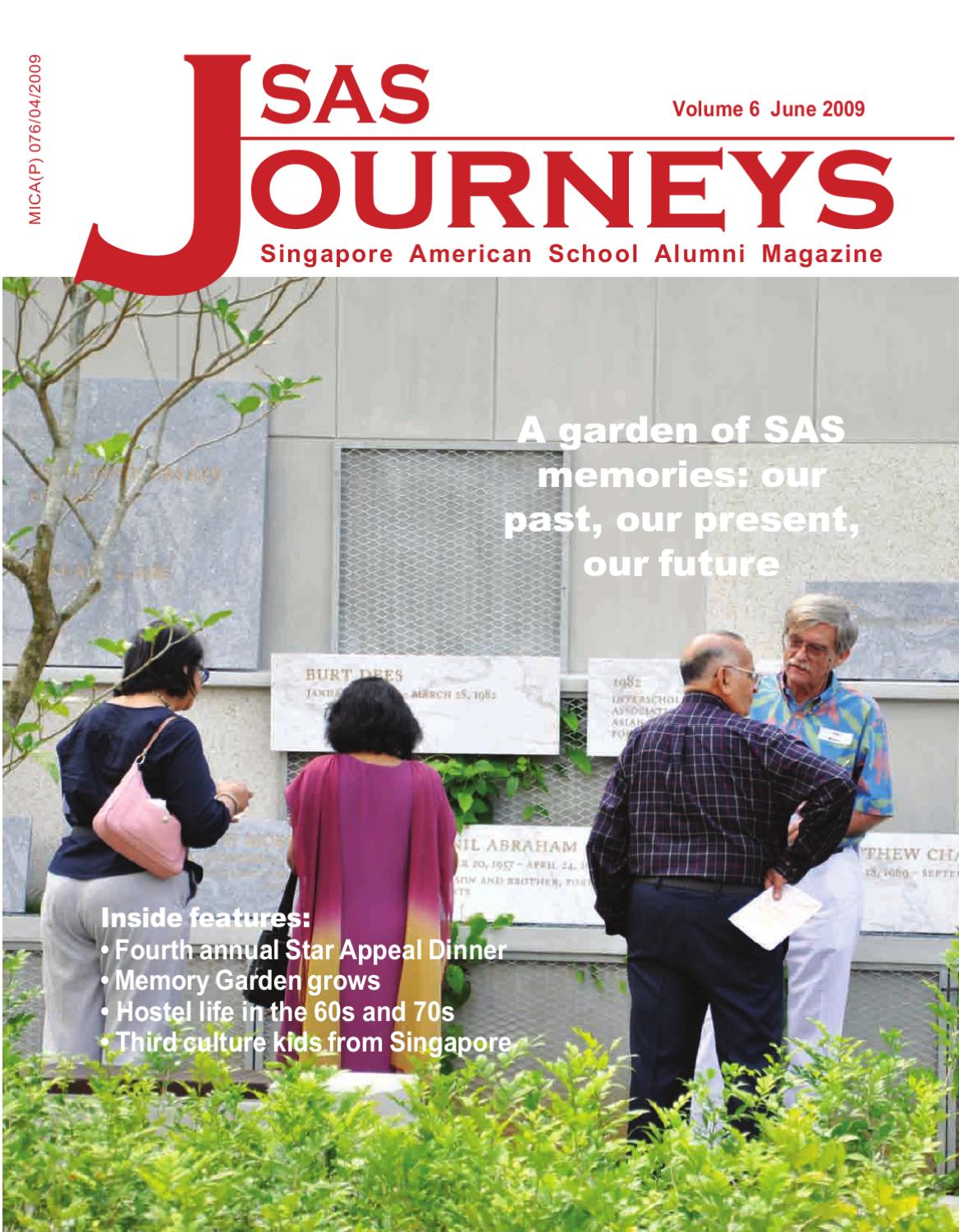 Singapore American School Journeys June 2009 Volume 6 By Singapore American School Issuu