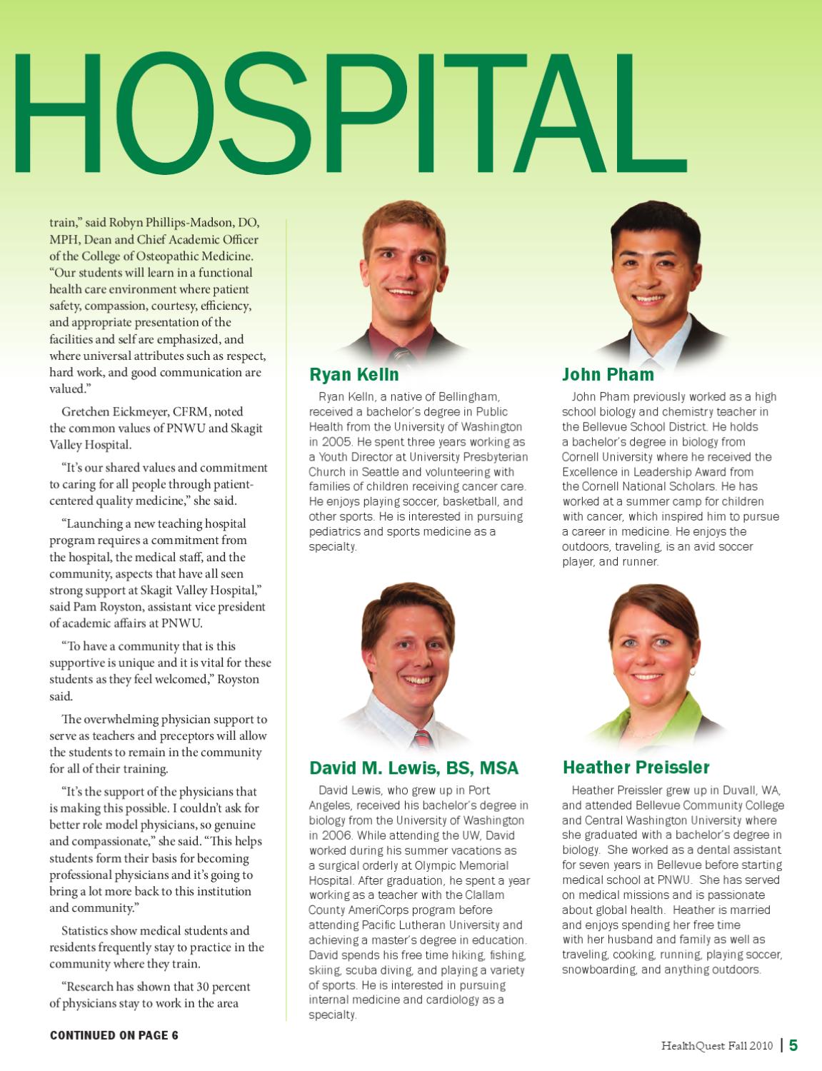 2010 Fall Healthquest By Skagit Regional Health Issuu
