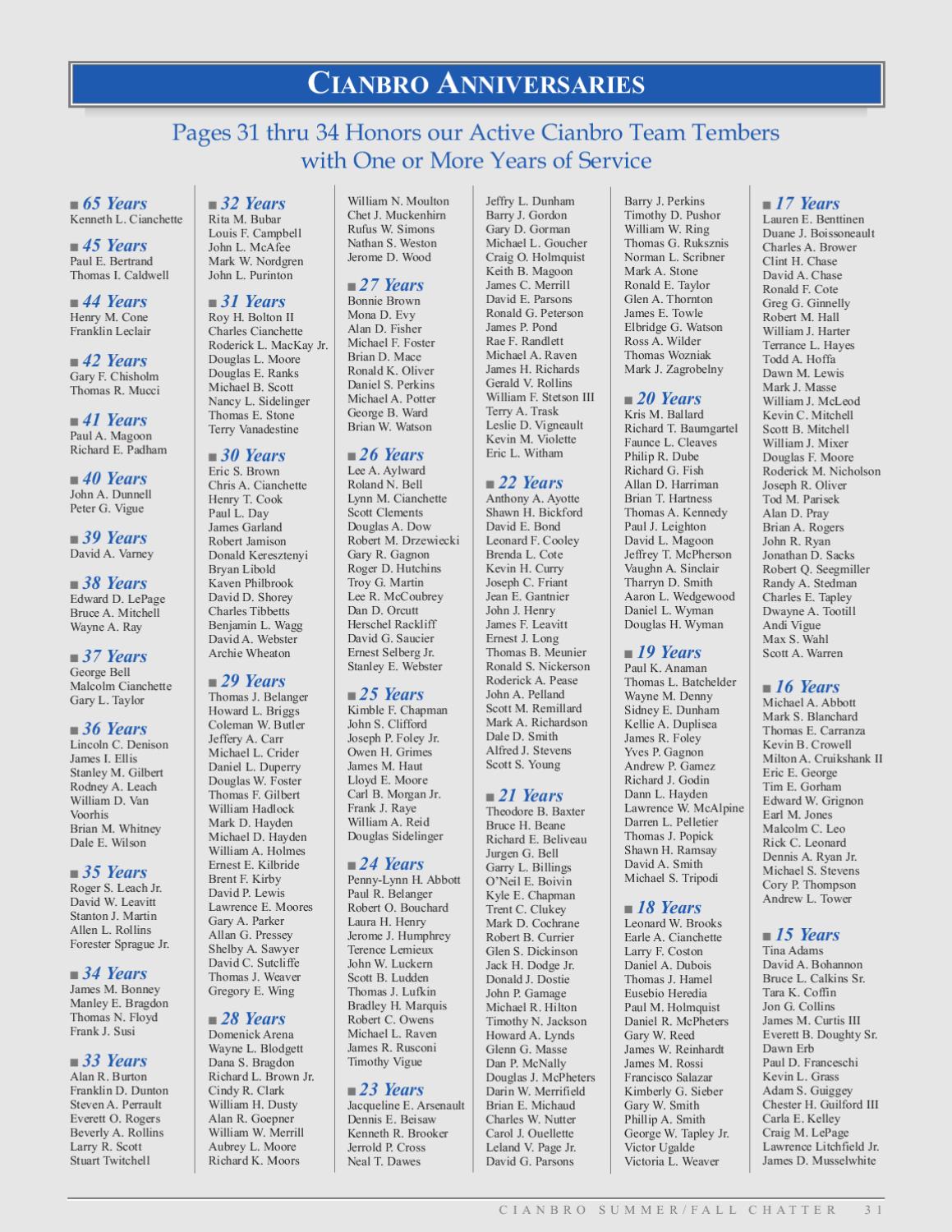 Cianbro Chatter By Cianbro Corporation Issuu