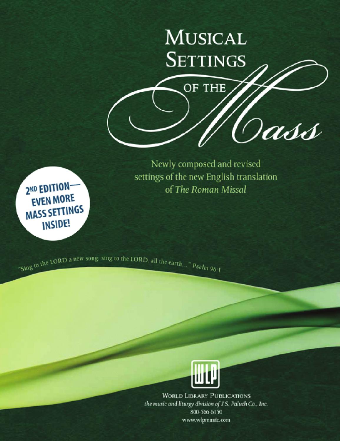 WLP Presents Musical Settings of the Mass by World Library