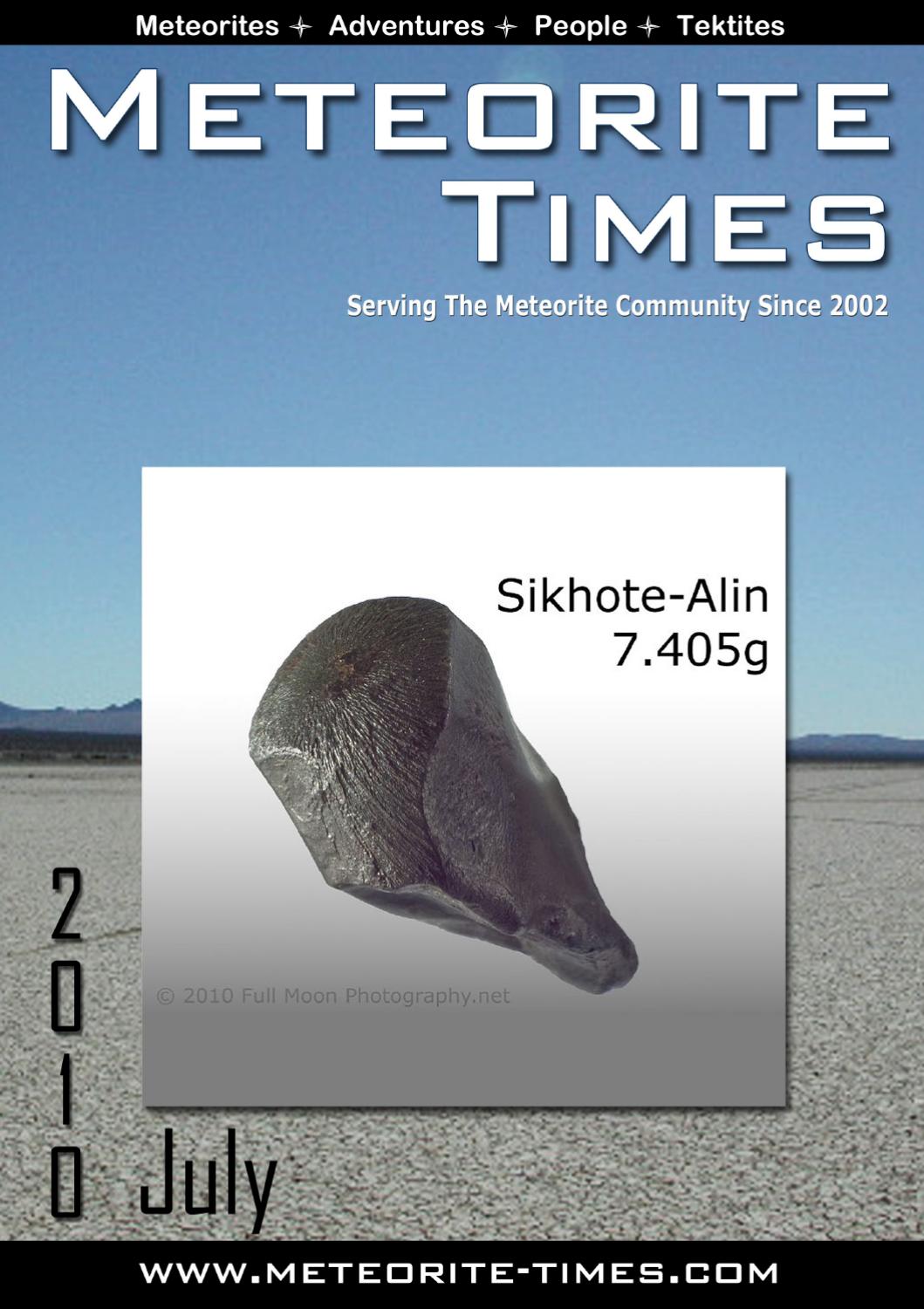Meteorite Times Magazine by The Meteorite Exchange, Inc. - Issuu