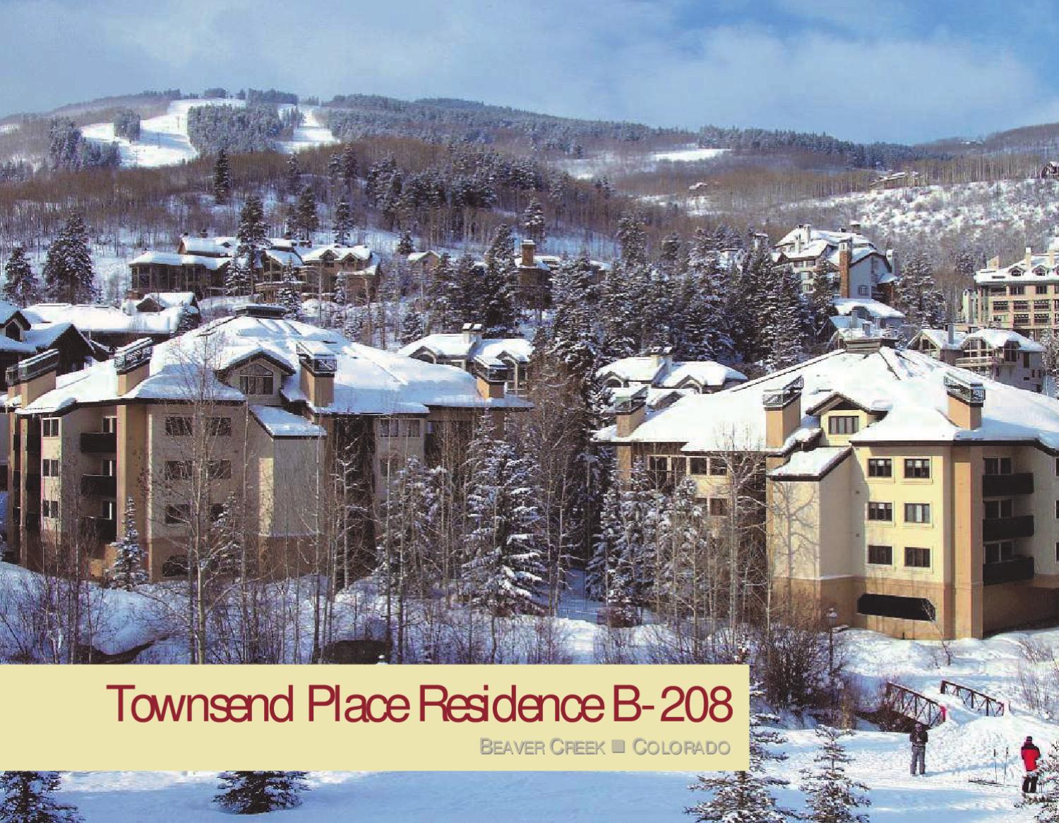 Townsend Place B208, Beaver Creek, Colorado by David McHugh LIV