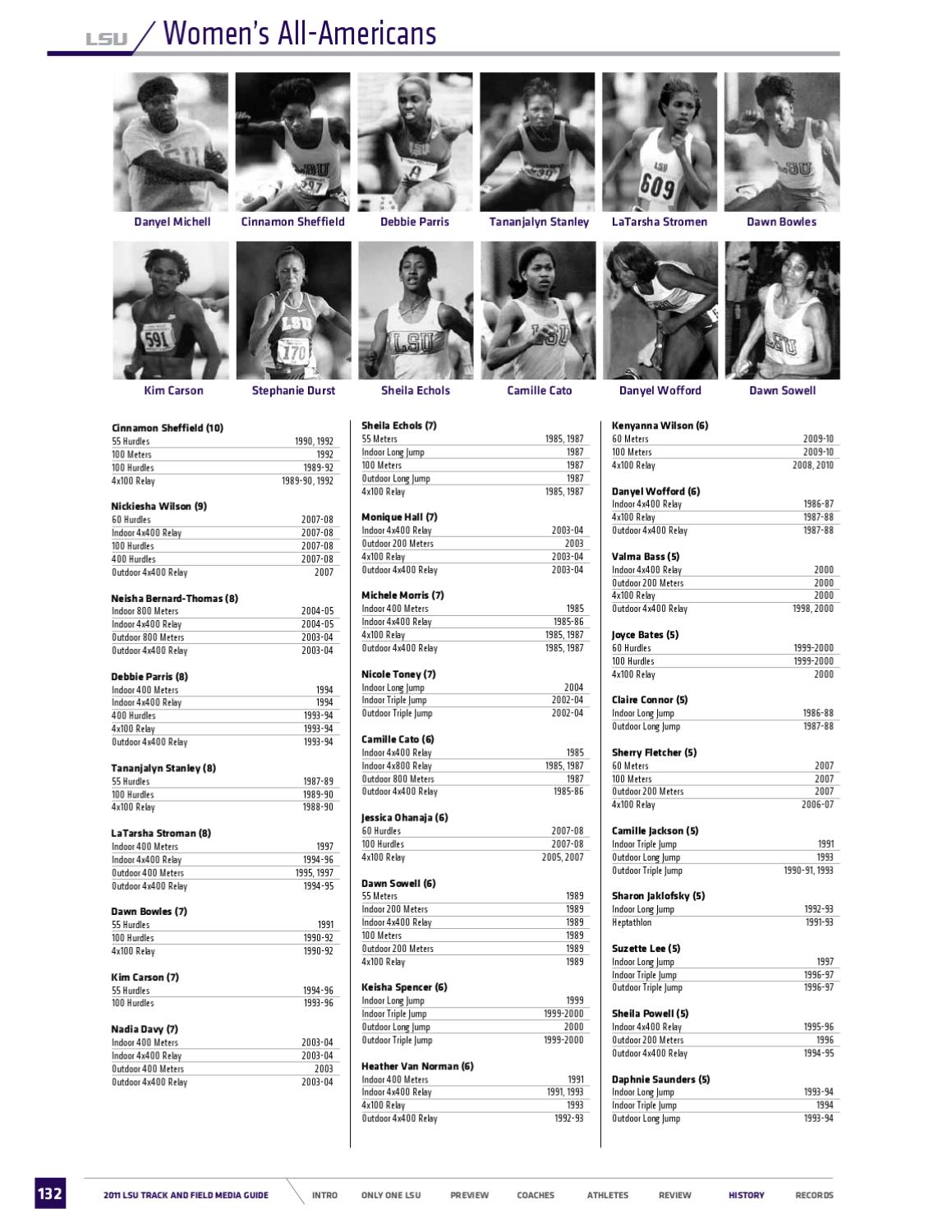 2011 LSU Track and Field Guide by LSU Athletics Issuu