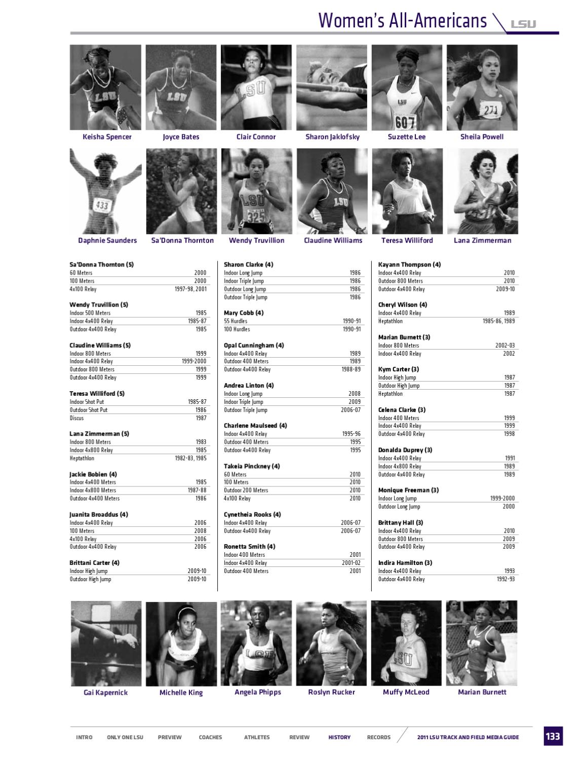 2011 LSU Track and Field Guide by LSU Athletics Issuu
