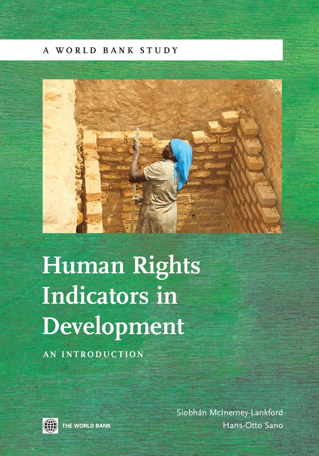 Human Rights Indicators in Development by World Bank Publications Issuu