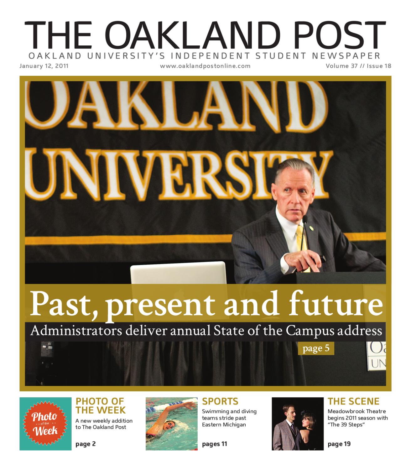 The Oakland Post by The Oakland Post Issuu