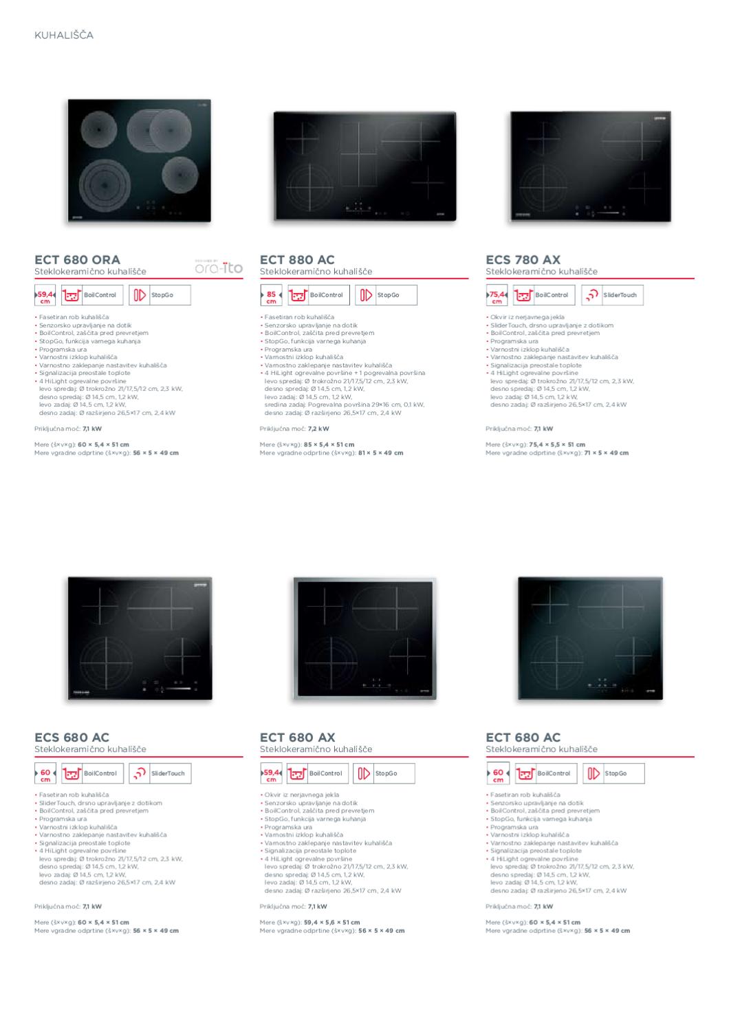 Gorenje vgradni aparati 2011 by Gorenje d.o.o. - Issuu