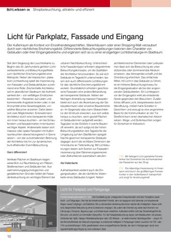 licht.wissen 06 „Shopbeleuchtung, attraktiv und effizient" 第 10 页