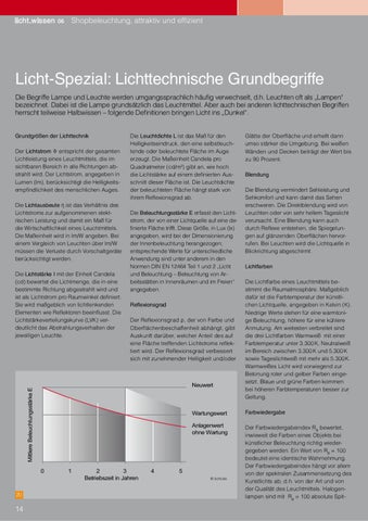 licht.wissen 06 „Shopbeleuchtung, attraktiv und effizient" 第 14 页
