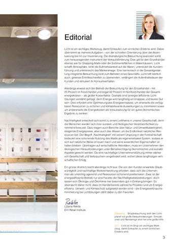 licht.wissen 06 „Shopbeleuchtung, attraktiv und effizient" 第 3 页