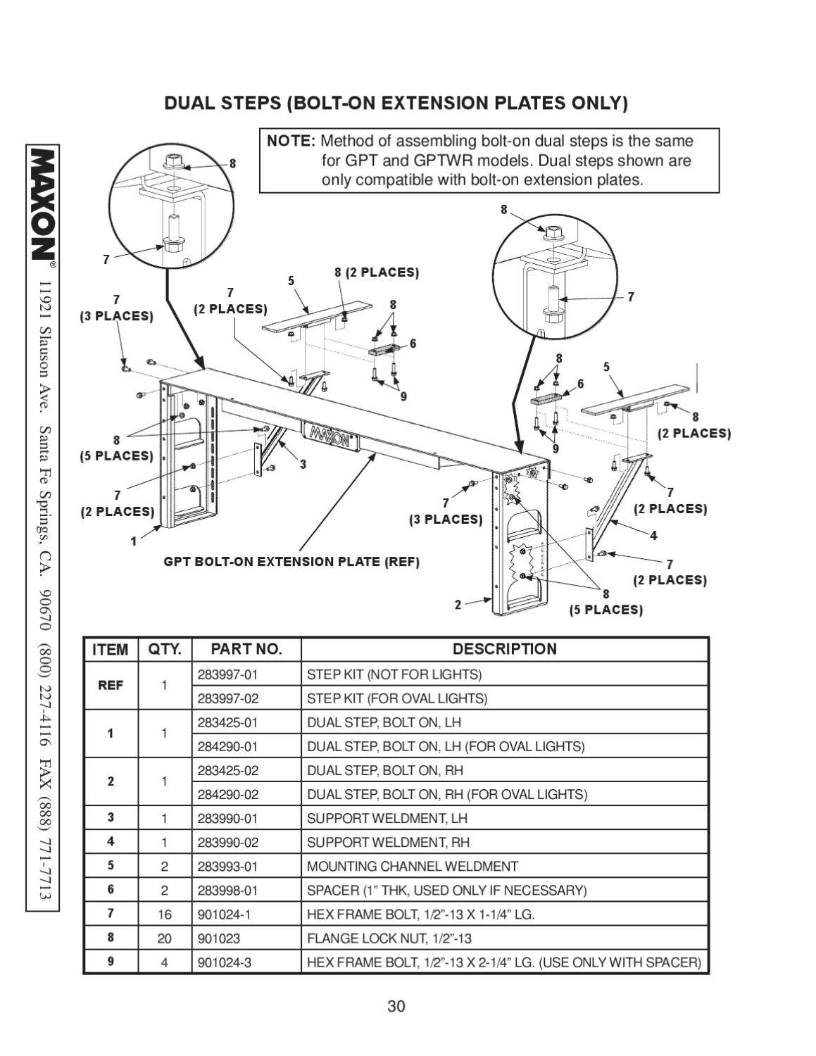 Maxon GPT Series Liftgate by THE Liftgate Parts Co. - Issuu