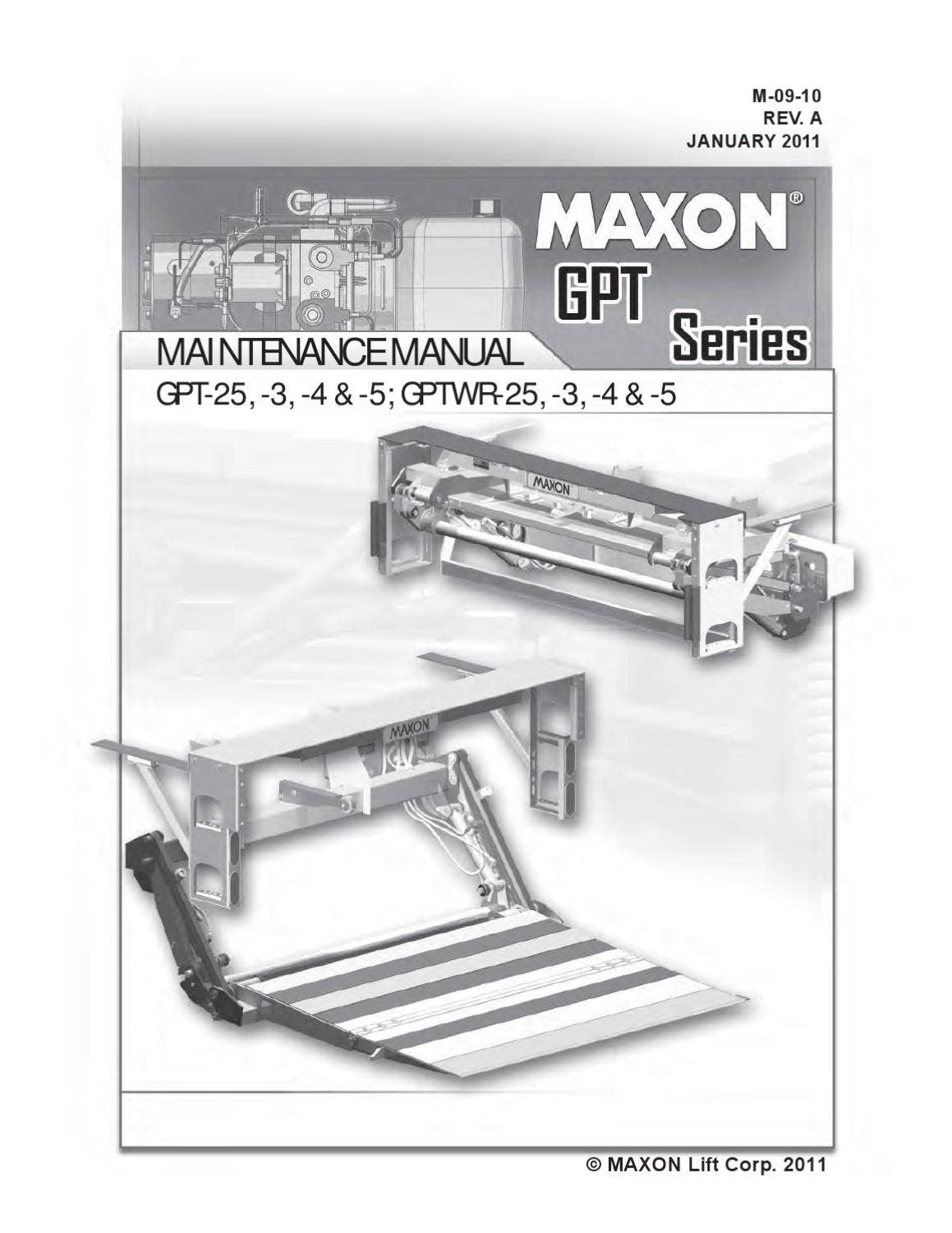 Maxon GPT Series Liftgate by THE Liftgate Parts Co. Issuu