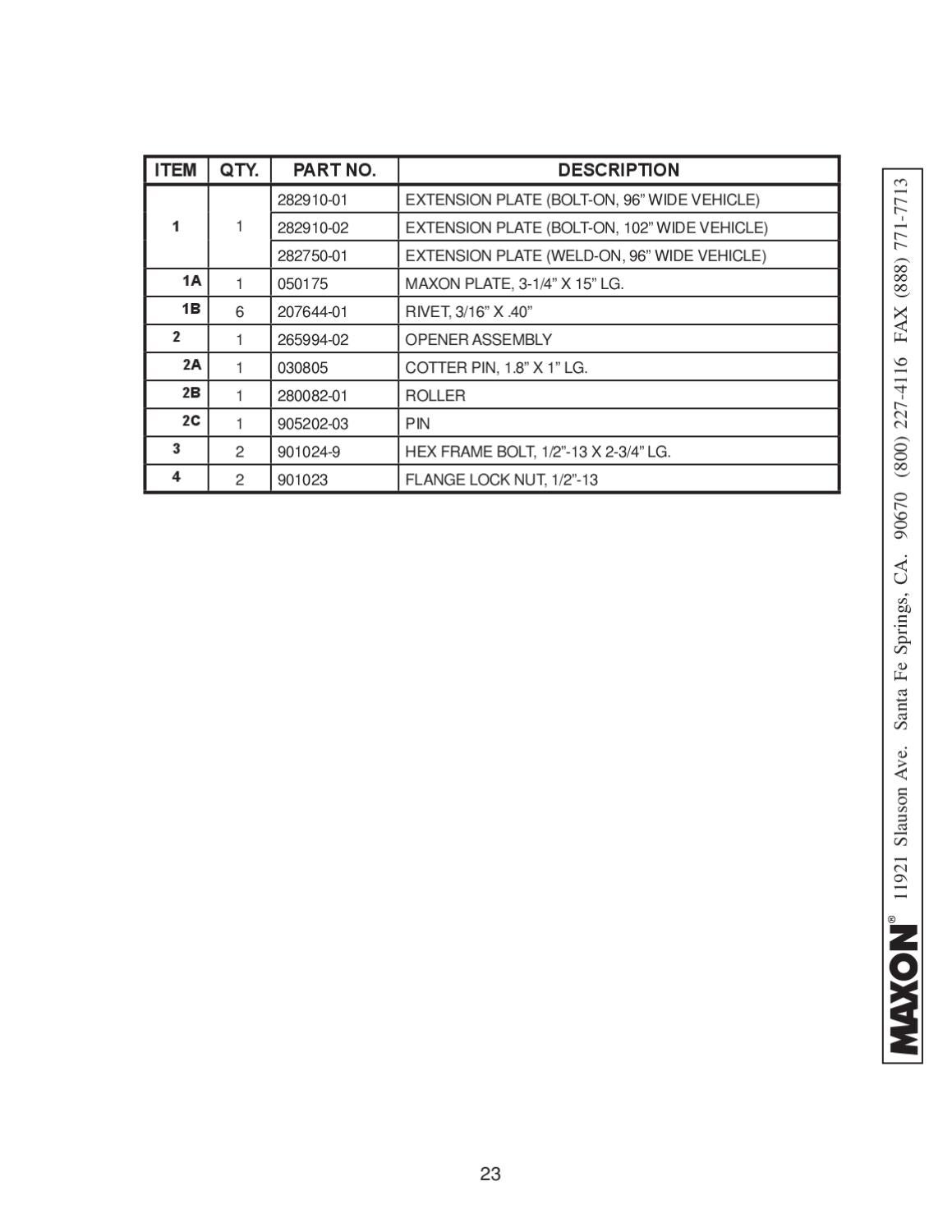 Maxon GPT Series Liftgate by THE Liftgate Parts Co. Issuu