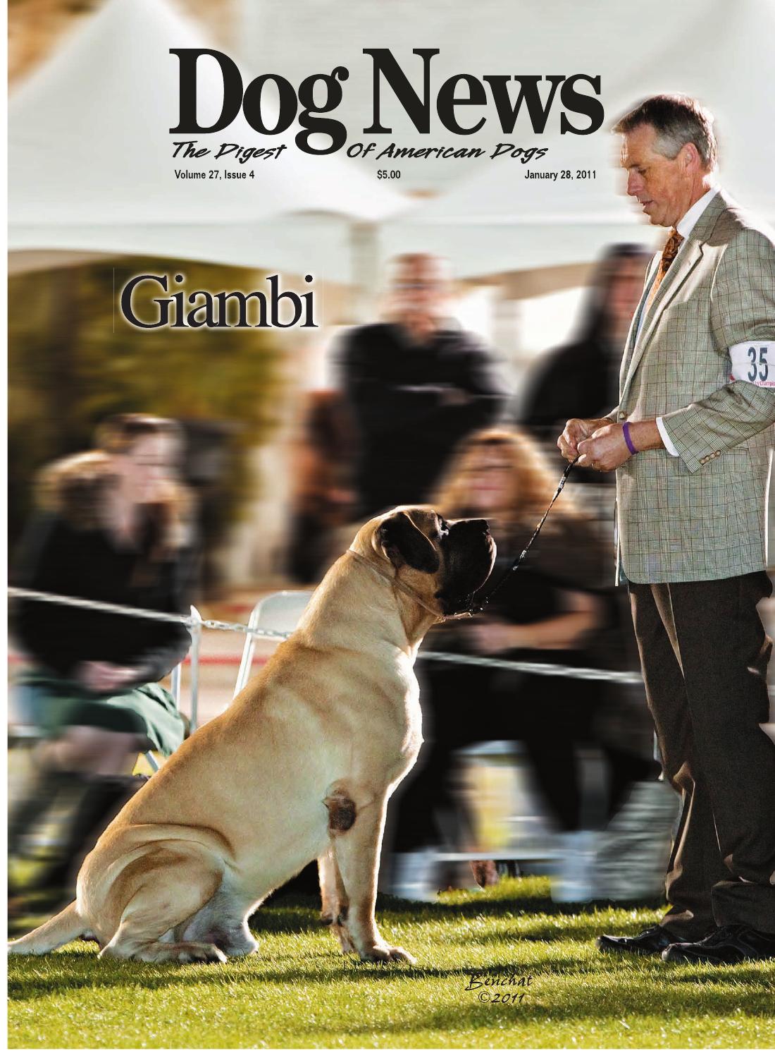 Dog News, January 28, 2011 by Dog News Issuu