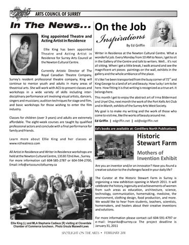 Arts Council of Surrey 灯饰目录 · 射灯 February 2011 第 4 页