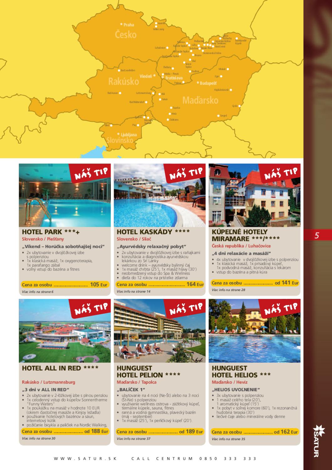 SATUR Katalog WELLNESS 2011 by SATUR TRAVEL, a.s. Issuu