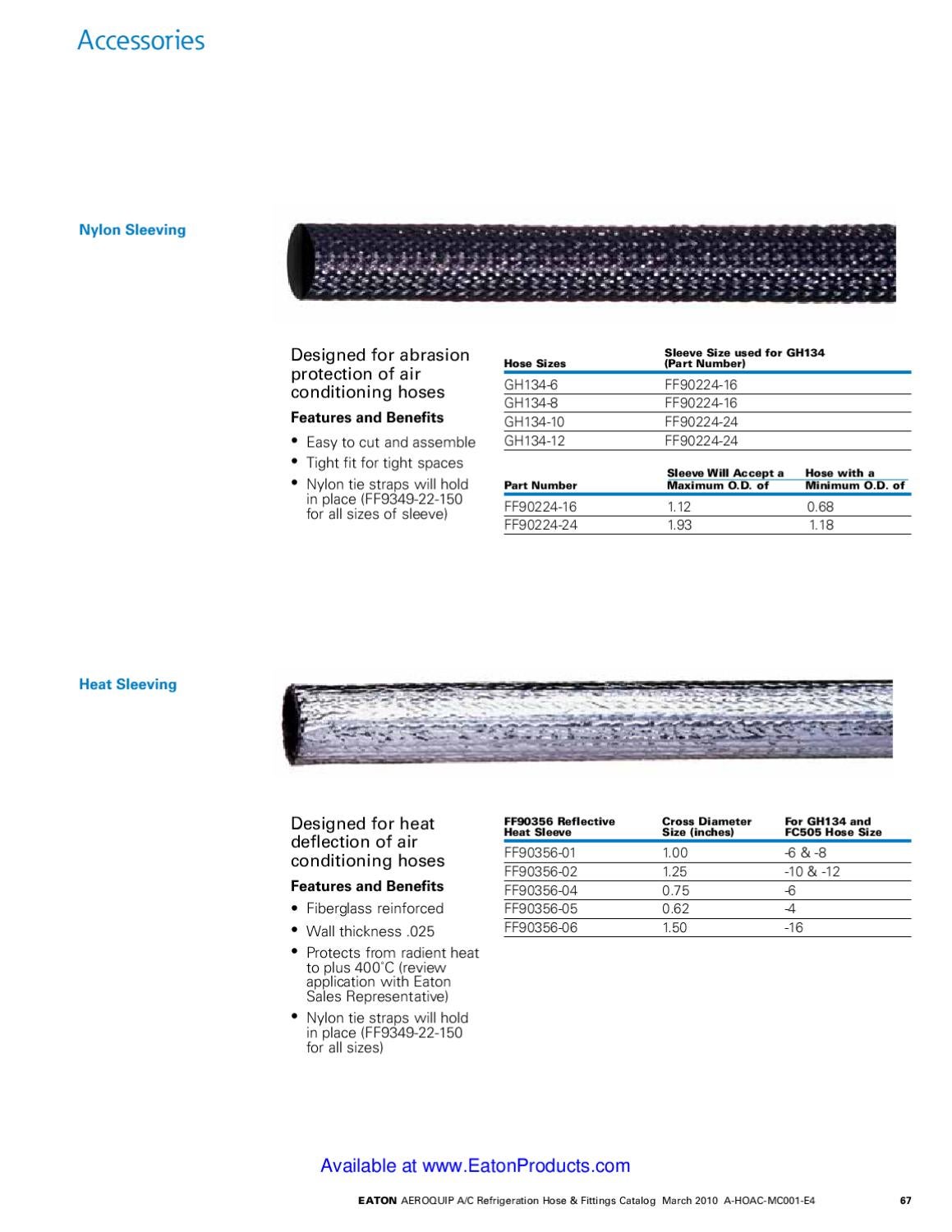 Eaton Aeroquip Weatherhead EZ Clip Air Conditioning Hose and Fittings by Murdock Industrial Issuu