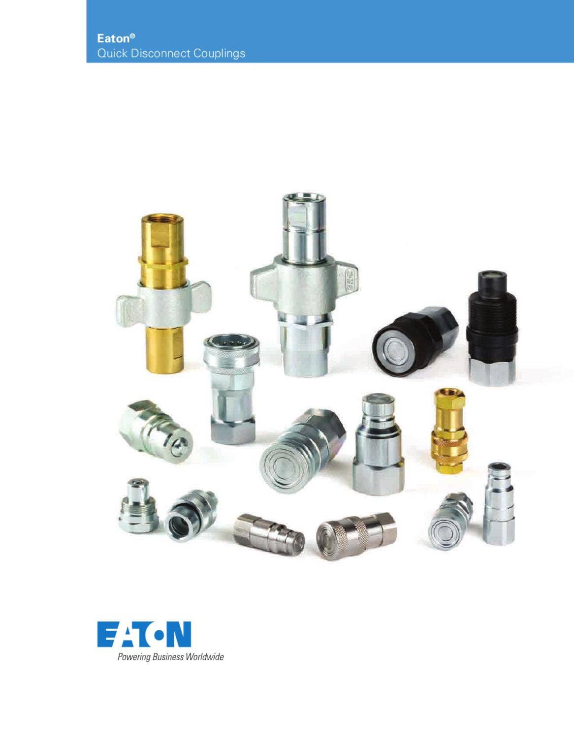 Eaton Aeroquip Quick Connect Disconnect Couple Coupler Catalog by